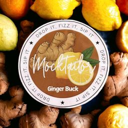 mocktailor Mocktailor- Mocktail Bombs/Cocktail bombs, Soda Drink, Party Cocktail Mixer, DROP FIZZ & SIP, Perfect for Drinks & Parties, Pack of 6, Flavour - Ginger Buck image 3