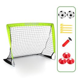 SECRET DESIRE Soccer Goal for Kids Easily Set up Soccer Training Net for Game Yard Backyard Green image 5