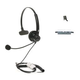 VISBR Professional Single Ear Noise Canceling Office/Call Center Headset with Rj9 Quick Disconnect Cord Works with Cisco, Avaya, Polycom, Mitel, Yealink, Grandstream, NEC, Nortel, Shoretel, Allworx & image 1