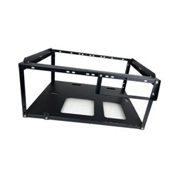 Club Bollywood® Computer Case Steel Support Max 330Ã—330mm Motherboard Black Open Air PC Case|Computers/Tablets & Networking | Computer Components & Parts | Computer Cases & Accessories image 1