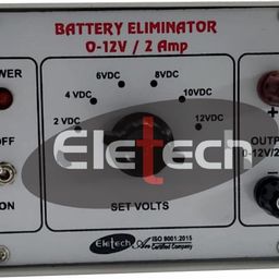 Battery Eliminator With Rotary Switch Workable On 220V / Output 2-12 Volts DC / 2 Amps image 1