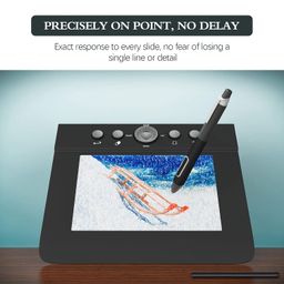 toodoo 20 Pieces Replacement Standard Pen Nibs Black Replacement Refill Pen Nibs Standard Nibs Drawing Pen Compatible with Wacom Bamboo Intuos CTL471 CTL671 CTL672 CTH480 image 5