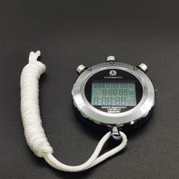 Rolilink Stopwatch, Metal Stop Watch 10 Lap Memory Stopwatch Timer, Countdown Timer Stopwatch for Sports, Competitions, Games image 5