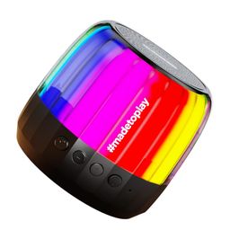 Dubstep Pop 650 Wireless Speaker with 15 Hrs Playtime, 52mm Dynamic Driver, Multiple RGB Lights, TWS Pairing, 6 W Output (Black) image 1
