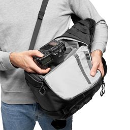 lowepro Polyester Protactic BP 300 AW II Mirrorless And DSLR Backpack - With Quickshelf Divider System - Camera Gear To Personal Belongings - For Mirrorless Like Sony Apha9 - LP37265-PWW, Black image 5