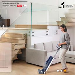Tineco Floor One S5 Plus, World No 1 Cordless Vacuum Cleaner, 2-in-1 Wet & Dry Function, One-Step Wet Cleaning Mop for Tough Mess, Pet Hair and More, with LCD Display, Voice Control image 5