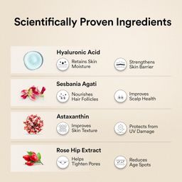 Wellbeing Nutrition Korean Beauty Marine Collagen Skin Radiance Peptides 8g | Biotin, Vitamin C, E, Hyaluronic, Astaxanthin | Clinically Proven Healthy Skin, Hair & Nails | Mango Peach powder, 250gms image 4