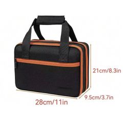 MERISHOPP®Multimeter Carrying Case for Electrical Test Kit Cables Current Tester Meter|Electrical & Test Equipment | Test Meters & Detectors |1 Multimeter Carrying Case image 2