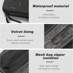 ADOFYS Portable Carrying Case for DJI Osmo Pocket 3 | Hard EVA Shockproof Travel Storage Case for Pocket 3 Camera & Accessories | Water-Resistant & Dustproof with Secure Strap (Camera not Included) image 4