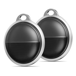 PEATOP Air Tag 2 Pack,Smart Bluetooth Key Finder Device,Tracker for Keys, Wallet, Luggage,Waterproof Tag Tracker with Replaceable Battery, Item Locater Works with Apple Find My (iOS Only) image 1