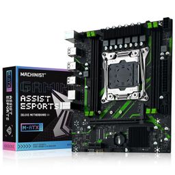 MACHINIST X99 Motherboard LGA 2011-3 Micro ATX Motherboard For Intel E5 V3 V4 Series CPUs, DDR4 Max 128GB, NVME/NGFF M.2, PCIe 3.0, Gigabit LAN image 1