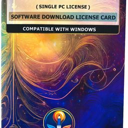 DRPU Barcode Maker Software Publishers and Library Edition ( 1 PC LICENSE ), Software Download License Card, Compatible with Windows image 1