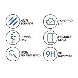 FriendZon 9H Unbreakable Speedometer Scratch Guard Screen Protector Compatible with Hero Splendor Plus Xtec BS6 / Super Splendor Xtec 2023 Bike (Pack of 2) image 3
