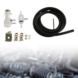 SECRET DESIRE Generic Boost Controller Kit Sturdy Adjustable Manual Turbos Boost Controller Silver image 5