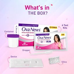 ova news Ovulation Detection Kit from Prega News | Identifies 5 Most Fertile Days to Conceive in 5 Mins (Pack of 2) image 3