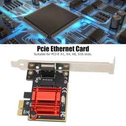 sojare Pcie Ethernet Card, PCI Express Single Port Ethernet Gigabit LAN, 10/100/1000Mbps RJ45 LAN Network Adapter Card Support PXE image 2