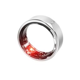 Viva Smart Ring: Stress, Heart Rate, Activity Tracker - Long Battery Life (10 Days), Compatible with Android & iOS - Includes 1-Year Warranty & Free Subscription (Silver, 12) image 2