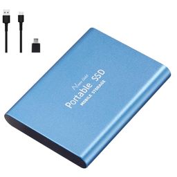 merishopp MERISHOPP® SSD USB 3.1 External Solid State Drives Hard Disk for PC Laptop 1TB Blue|Computers/Tablets & Networking | Drives, Storage & Blank Media |1 Pcs Solid State Drive image 1