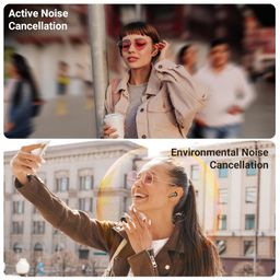 ZEBRONICS Monk+, in-Ear, Noise Cancellation Earbuds, Upto 25 Hours Backup, ANC, Flash Connect, ENC, Gaming Mode, Voice Assistant, Bluetooth v5.4, Touch Control (Black) image 4
