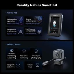 3IDEA CR Nebula Smart Kit, High-Speed Printing Nebula Pad with Nebula 3D Printer Camera 4.3 inch Touch Screen Remote Monitoring Time-Lapse Photography for Ender 3 V3 SE/Ender 3/Ender 3 Pro/Ender 3 V2 image 3