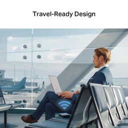 TP-Link Ultra-Portable Wi-Fi 6 AX1500 Travel Router TL-WR1502X | Easy Public Wi-Fi Sharing | Hotel/RV/Travel Approved | Phone Tether | USB C Powered | Multi-Mode | Pocket-Size Design image 2