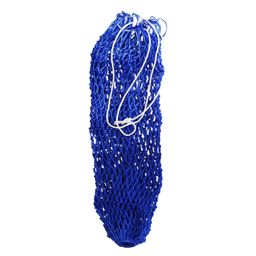 Enakshi (LABEL) Creations Slow Feed Hay Net Portable Hanging Mesh Bag for Full Day Feeding Stall Blue 50inch image 1