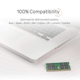 Kingston KCP3L16SD8/8, 8 GB 1600 MHz SODIMM DDR3L 1.35 V CL11 204-Pin Notebook Internal Memory image 4
