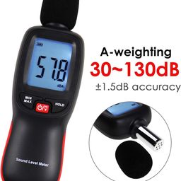 MxRady Digital Sound Level Meter With Bluetooth 30-130dBA image 4