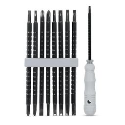 glun GLUN® Comprehensive Screwdriver Set - Strong Magnetic Tips for Hex, Triangle, Phillips, Y-Shaped, U-Shaped, & Torx- Durable Steel for Versatile Repairs image 1