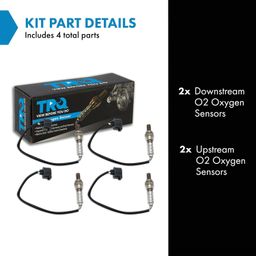 trq Oxygen O2 02 Sensor Downstream & Upstream Kit for Chrysler Dodge Jeep Ram image 2