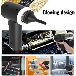 Overall Vacuum Cleaner For Home And Car Wireless Dust Collection 2 In 1 Car Vaccum Cleaner 120W High-Power Handheld Dual-Use Portable Usb Rechargable, 12 Ounces, HEPA, Multi image 2