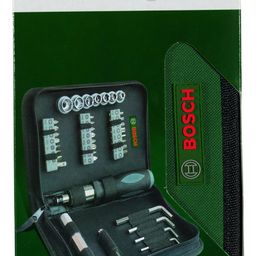 Bosch 38-piece Mixed Screwdriver Set, Cobalt Steel, Compact & Portable, Universal Compatibility, 23 Screwdriver Bits, 7 Nutsetters, Universal Holder, Hex Keys, Ratcheting Driver & Torch image 2