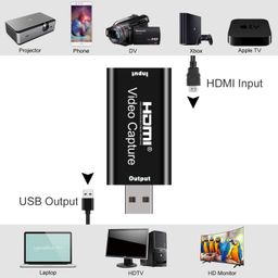 Tobo Video Capture Card, HDMI to USB 2.0 High Definition 1080p 30fps, Record Directly to Computer for Gaming, Streaming, Teaching, Video Conference or Live Broadcasting - (TD-813HVC-005) image 2