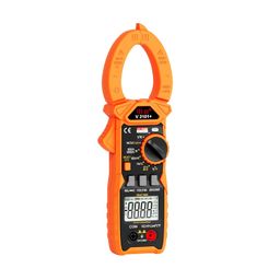 VAR TECH Digital Clamp Meter V 2101+ True Rms 1000 A Ac Dc 1500/1000 V Dc/Ac Auto Ranging, 6000 Counts, High Precision With Ncv, Vfc, In Rush Current, Low Z,Temperature,Frequency,Live Test, Orange image 1