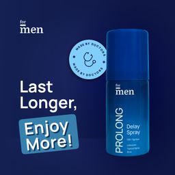 ForMen Prolong Spray (30 ml) with ForMen JOYMAX Ultra Thin Delay Condoms for men - 10 Count image 2