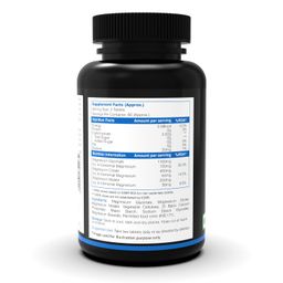 nutritjet Magnesium Glycinate Citrate Malate Complex | Max Absorption, Support Heart, Sleep, Muscle Health, Non-GMO & Gluten Free | 1750mg - For Men & Women 120 Tablets image 2