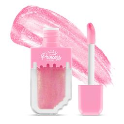 Princess By RENEE Sugar Sparkles Colour Changing Lip Gloss | For Pre-Teens | PH-Activated | Lightweight | Non-sticky & Non-Drying Formula with Shimmery Effect | For Soft & Supple Lips | Vitamin E Infused | 4 Ml image 1