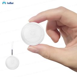 FunBlast Smart Tag for iOS, Apple Find My Network Tracker, Anti-Lost Tag for Keys, Wallets, Bags (No SIM Needed) (White) image 5