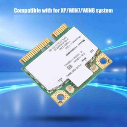 ASHATA Network Card, Mini PCI-E 300Mbps Network Card For Intel Link1000 N1000 112BNHMW, Card For T420S/X220/T520, Multicolor image 5
