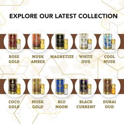 Ajmal DUBAI OUD Attar | Ambery & Woody Fragrance | Unisex Non-Alcoholic | Long Lasting Attar Men & Women - 5 ML image 4
