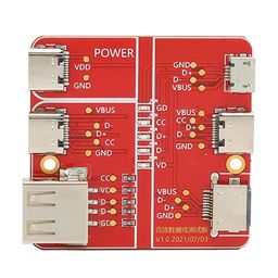 Yosoo Health Gear 3 in 1 Data Wire Test Board High Universal USB Cable Triad Tester, Accurate Type C Micro Data Wire Test Fixture for iOS Interface image 1