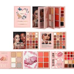 VARS ; LONDON GOODCO All-in-One Makeup Palette, 48 Eyeshadows, 6 Highlighters, 6 Blushers, 12 Lipsticks, 6 Contours, Eyebrow Cream, makeup book palette image 2