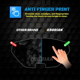 ERODIAN Meter Display Screen Protector, Meter Guard For TVS Jupiter 113 With Button Smart Connect Bikes | Scratch Resistant | Water Resistant | HD Clear Vision (1-Free Random 6 inch Keychain) image 5