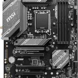 MSI B760 Gaming Plus WiFi Motherboard, ATX - Supports 14th/13th/12th Gen Intel Core Processors, LGA 1700 - DDR5 Memory Boost 6800+MHz/OC, 2 x PCIe 4.0 x16, 2 x M.2 Gen4, 2.5G LAN image 2
