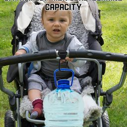 Universal 4-Pack Leather Pram Hooks with Metal Carabiner, Adjustable Quick Release Design for Strollers & Bikes - Stylish & Durable Storage Solution, Durable and Versatile Bag Hook image 4