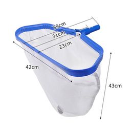 LOOM TREE® Swimming Pool Leaf Skimmer Net Fine Mesh Net for Spas Fishes Tank Above Ground | Yard, Garden & Outdoor Living | Pools & Spas | Pool Cleaning Tools | Handheld Pool Brushes & Nets image 2