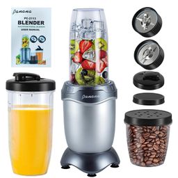 Panana Smoothie Blender 850W Portable Personal Blender and Combination Grinder for Smoothies and Smoothies, 2 Cups and 20oz Lids, for Juices, Frozen Drinks, Sauces image 2