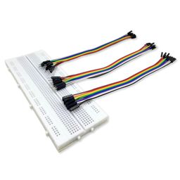 Nescro BreadBoard 840 Points With Jumper Wires Set (10 M to F / 10 M to M / 10 F to F) image 3