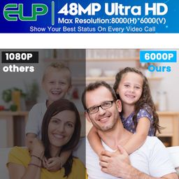 ELP 48MP Autofocus USB Camera with Day & Night Vision - Webcam for Computer & Laser Engraver - Fast Focus - UVC USB2.0 image 3