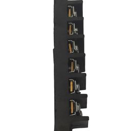 Control Panel 30A 6 Way Bakelite Connector Strip (open type) Double Row # Black ColourTerminal (Pack of 3) image 4